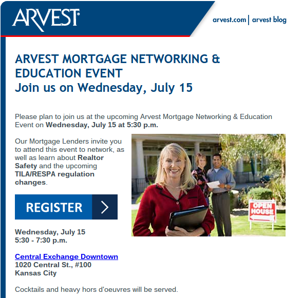 Arvest Realtor Networking Event
