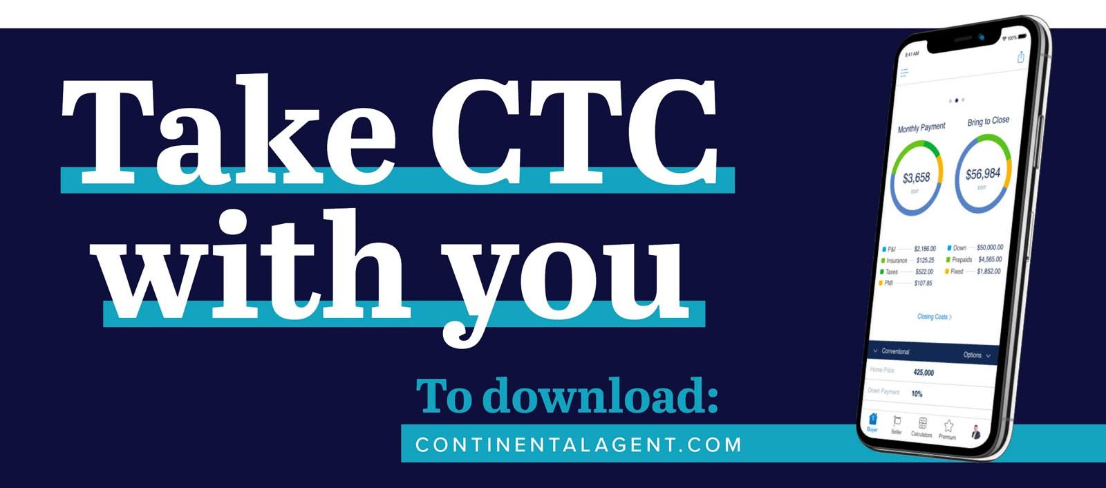 Continental App Graphic