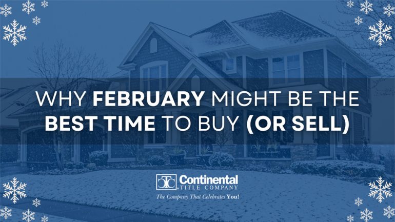 Why February Might Be the Best Time to Buy (or Sell)